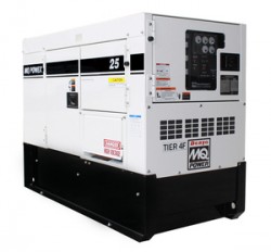 Generador diesel 25 kw MultiQuip Isuzu